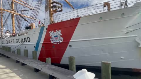 October 2, 2021 USCGC Eagle Thames River Connecticut