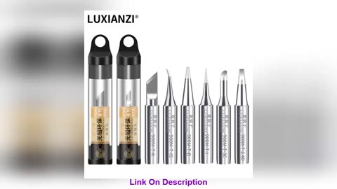 Deal LUXIANZI 1pcs Lead Free Soldering Iron Tips Copper 900M