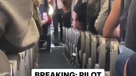 Pilot announces biden mask mandate is over as people cheers