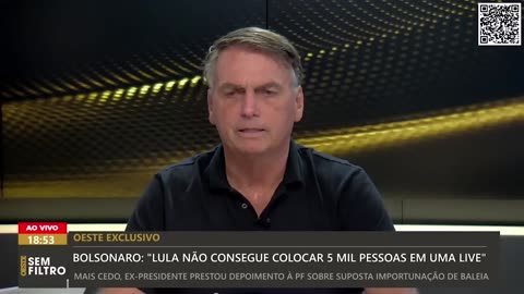 ENTREVISTA DE JAIR BOLSONARO DEPOIS DO ATO NA PAULISTA 🇧🇷