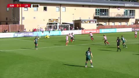 HIGHLIGHTS_ Sunderland 0-1 Liverpool FC Women _ Campbell free-kick wins it