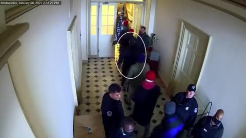 Ethan Nordean Walking Past Capitol Police Jan 6th - 18 yr Prison Sentence?