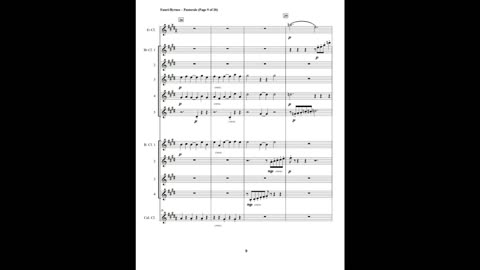 Gabriel Fauré – Pastorale, Op. 112, No. 4 (Clarinet Choir)