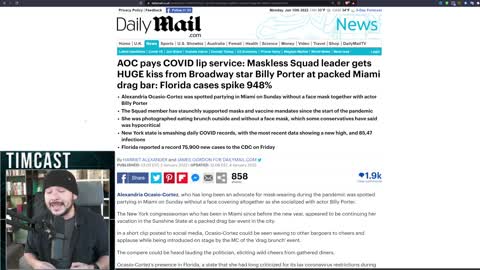 AOC Positive For COVID After Partying In Miami, CDC Director Says Vaccine Cant Prevent Transmission