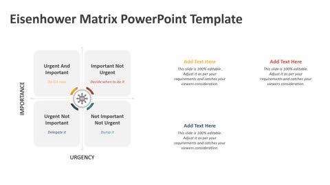 Eisenhower Matrix PowerPoint Template