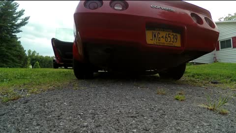 1981 Corvette Stock Exhaust Vs. KBD Targa Exhaust Part 1