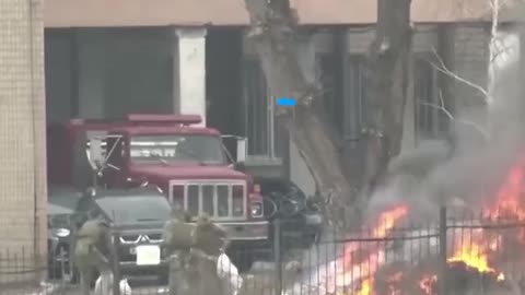 Ukrainians burning American documents outside embassy, dont forget this...