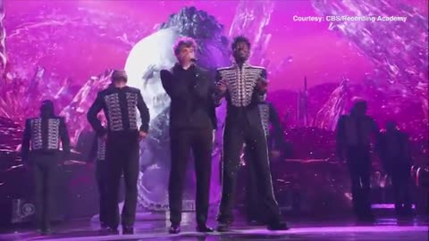 Video- Lil Nas X and Jack Harlow rock the Grammys with 'Industry Baby'