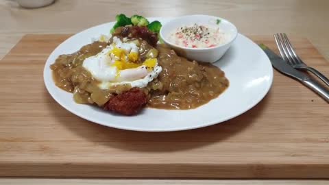 Curry Pork Cutlet