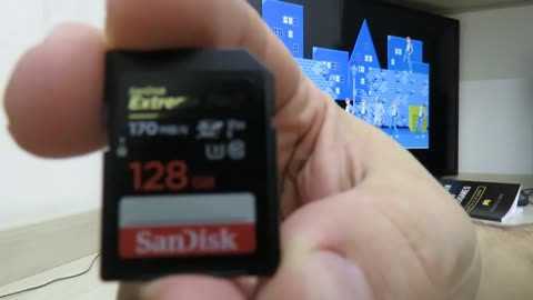 Cartão de Memória SDXC Sandisk Extreme PRO 128GB SpeedTM SDXCTM UHS-1 - AliExpress