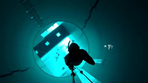 This is how deepest pool in the world looks like.