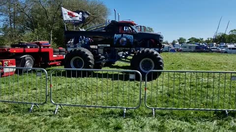 Grim reaper monster truck