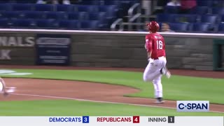 Republicans DOMINATE At Congressional Baseball Game