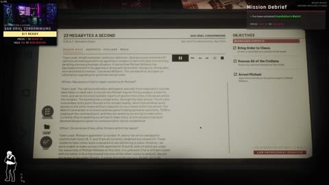 Ready or Not | Commander Mode | 23 Megabytes a Second | Mission 2