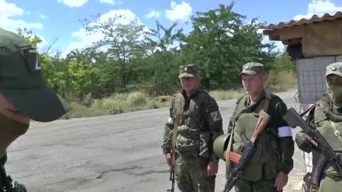 Стратегически важные трассы Херсонщины - под охраной НМ ДНР