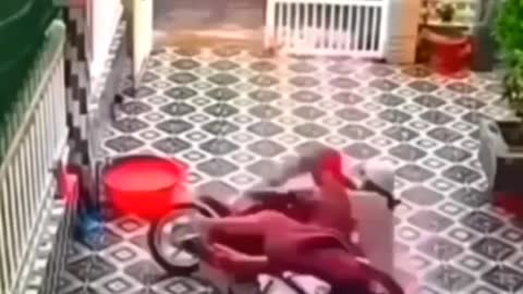 Funny bike drift by girls #funny #memes #funnyfails #fails #funnyviral