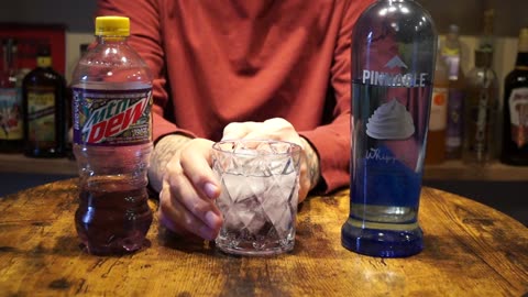 Pinnacle Whipped Vodka & Mtn Dew Baja Passionfruit Punch