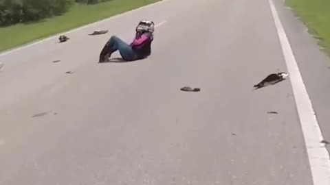 motorcycle crash