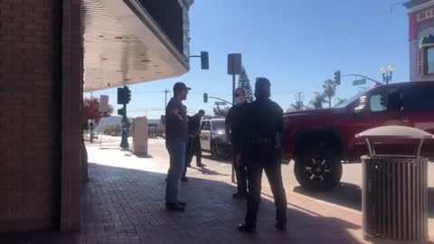 INTENSE- Restaurant Owner BLOCKADES Health Inspector's Car in