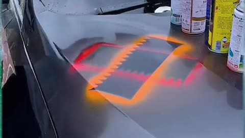 Car paint design