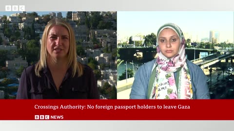 Exit of foreign nationals from Gaza temporarily stopped – BBC News