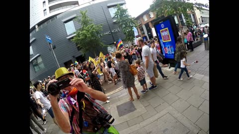 Bristol Gay LGBTQIA+ Pride Summerset England 2019 GoPro Part 2