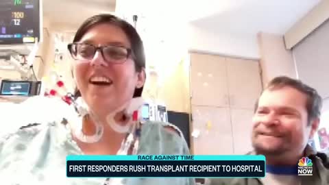 First Responders Rush Double Organ Transplant Recipient To Hospital