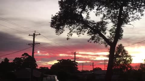 Sunset in Merrylands