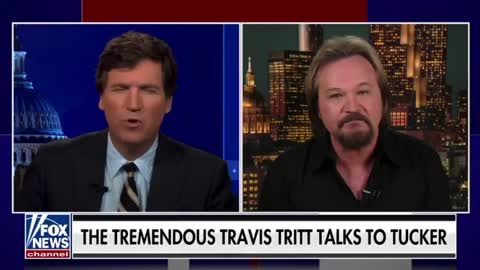 Travis Tritt tells Tucker Carlson why he canceled shows at venues that mandate masks and vaccines.