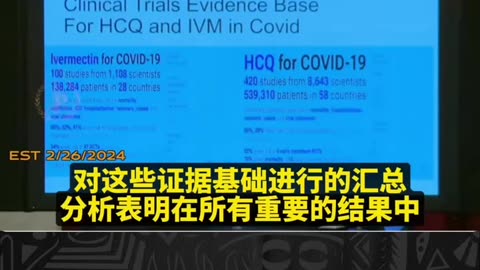 #covid药物被FDA刻意控制 #covid19 #ivermectin #FDA #NobelPrize #银蕨时事