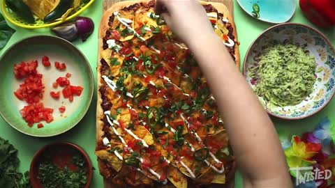 GARLIC BREAD BBQ CHICKEN CALZONE