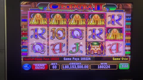 BIG WIN ON CLEOPATRA 2 SLOT MACHINE ★ HIGH LIMIT WIN ★