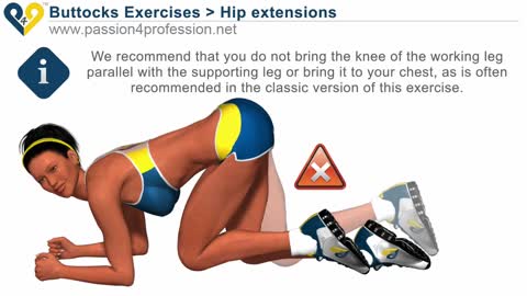 Hip extensions, for women