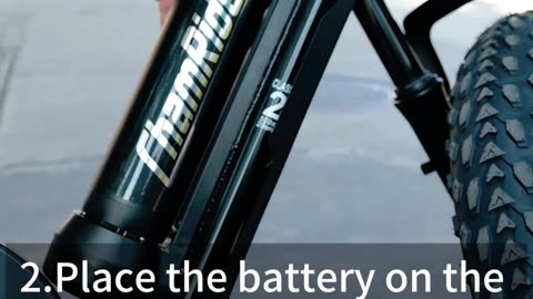 Elevate your eBike experience with ChamRider Electric Battery!