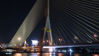 Midnight Cruise on the Mighty Bangkok River, Chao Phraya River #Thailand #Bangkok #justlikeparadise