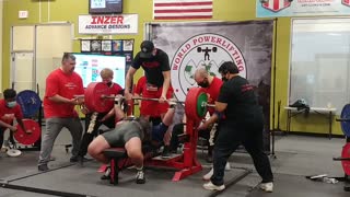 661 bench press attempt