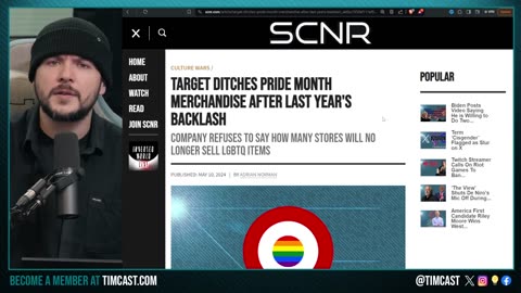 Target CANCELS PRIDE MONTH, Anti Woke Backlash WINS, Woke Companies BACK DOWN Over Bud Light Effect