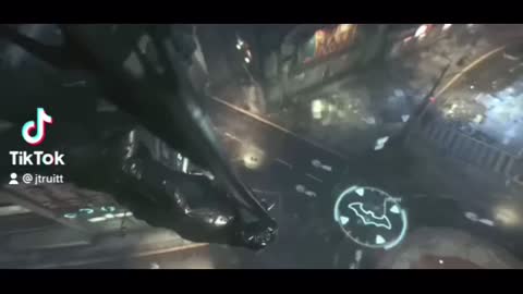 Badass Batman Arkham knight entrance