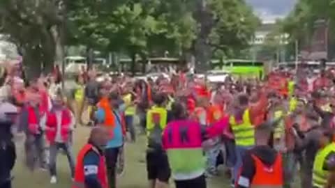 Sztrájk Németországban / Strike in Germany