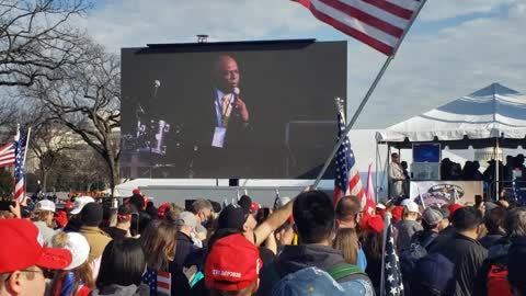 Jericho March Shout in Washington, D.C. for the Walls to Come and EXPOSE The Evils of the Left