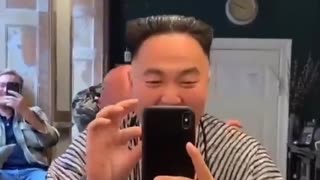 Barber Gives Man Surprise Dictator Doppelganger Haircut