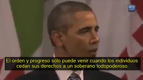 Obama dice que somos incapaces y que personas como el se haran cargo 19-COV