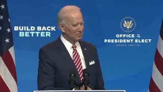 JOE BIDEN REVEALS HIS PLANS OF FRAUD AND CRIMINAL BEHAVIOR