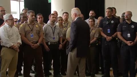 President Biden and First Lady visit Florida after the condo building collapse - 7/1/2021