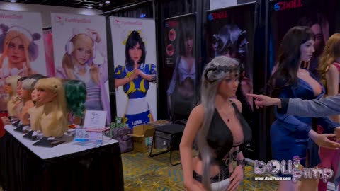 Las Vegas Adult Toy Show 2024 SE Doll & FunWest Doll Booth | Doll Pimp