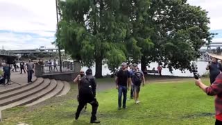 Portland Antifa ASSAULTS Christian Worshipers in Disturbing Video