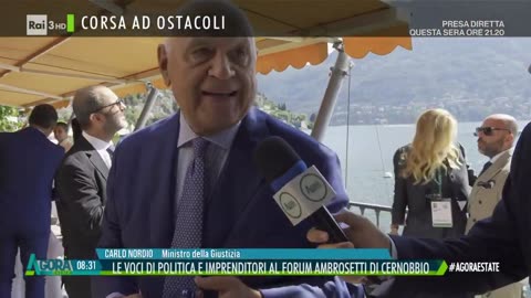 L'Italia vista dal 49°Forum Ambrosetti 2023 che si tiene OGNI ANNO dal 1975 a Villa d'Este a Cernobbio,Como-Agorà Estate 04/09/2023 TUTTI I POLITICI SONO I CAMERIERI E GLI SCHIAVI DEI BANCHIERI e fanno i loro interessi non quelli del popolo