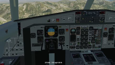 the Modded ATR-42-500 - Xplane 11 - Nav tests - KGPI to KGTF -