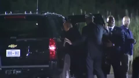 Must Watch! Joe Biden struggles to enter vehicle