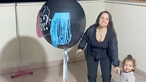 Gender reveal fail